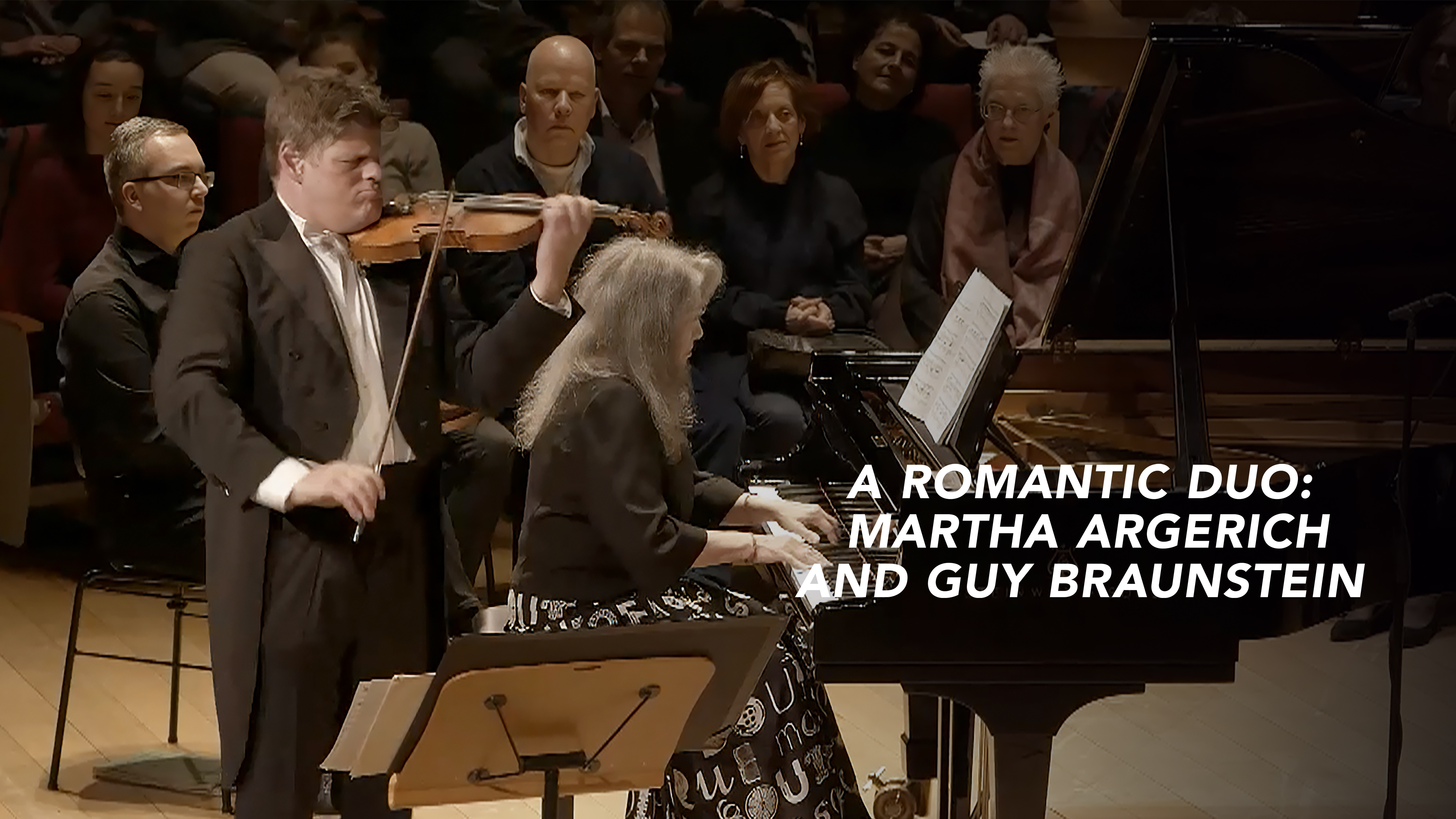 A Romantic Duo: Martha Argerich and Guy Braunstein