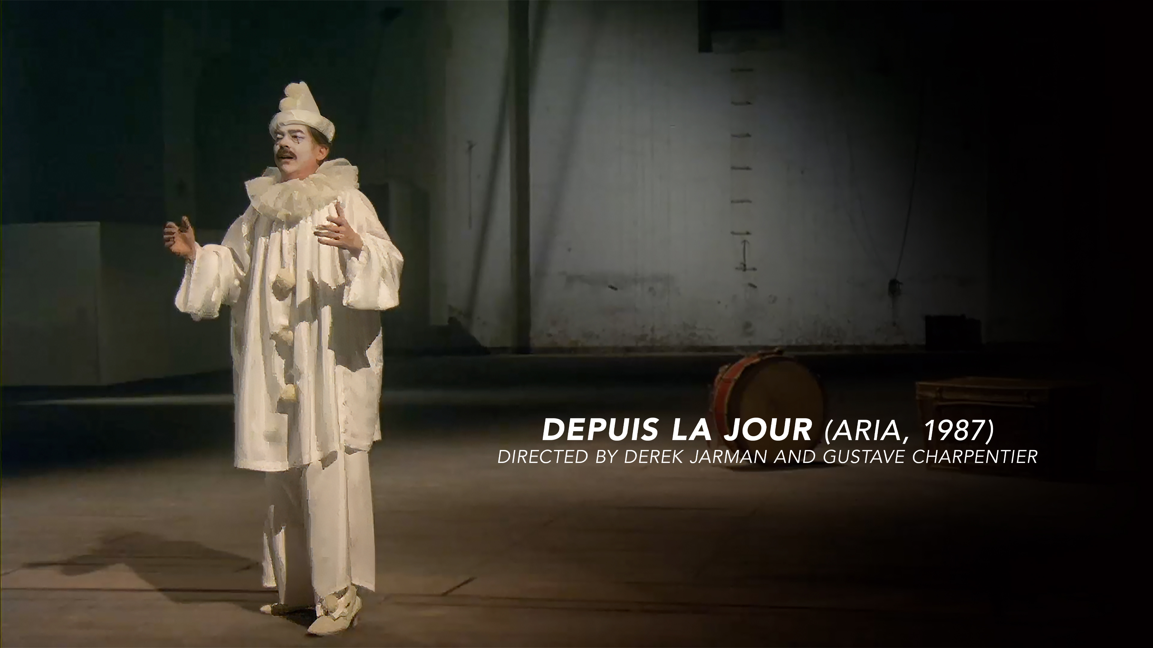 Depuis La Jour (Aria, 1987) Directed by Derek Jarman and Gustave Charpentier