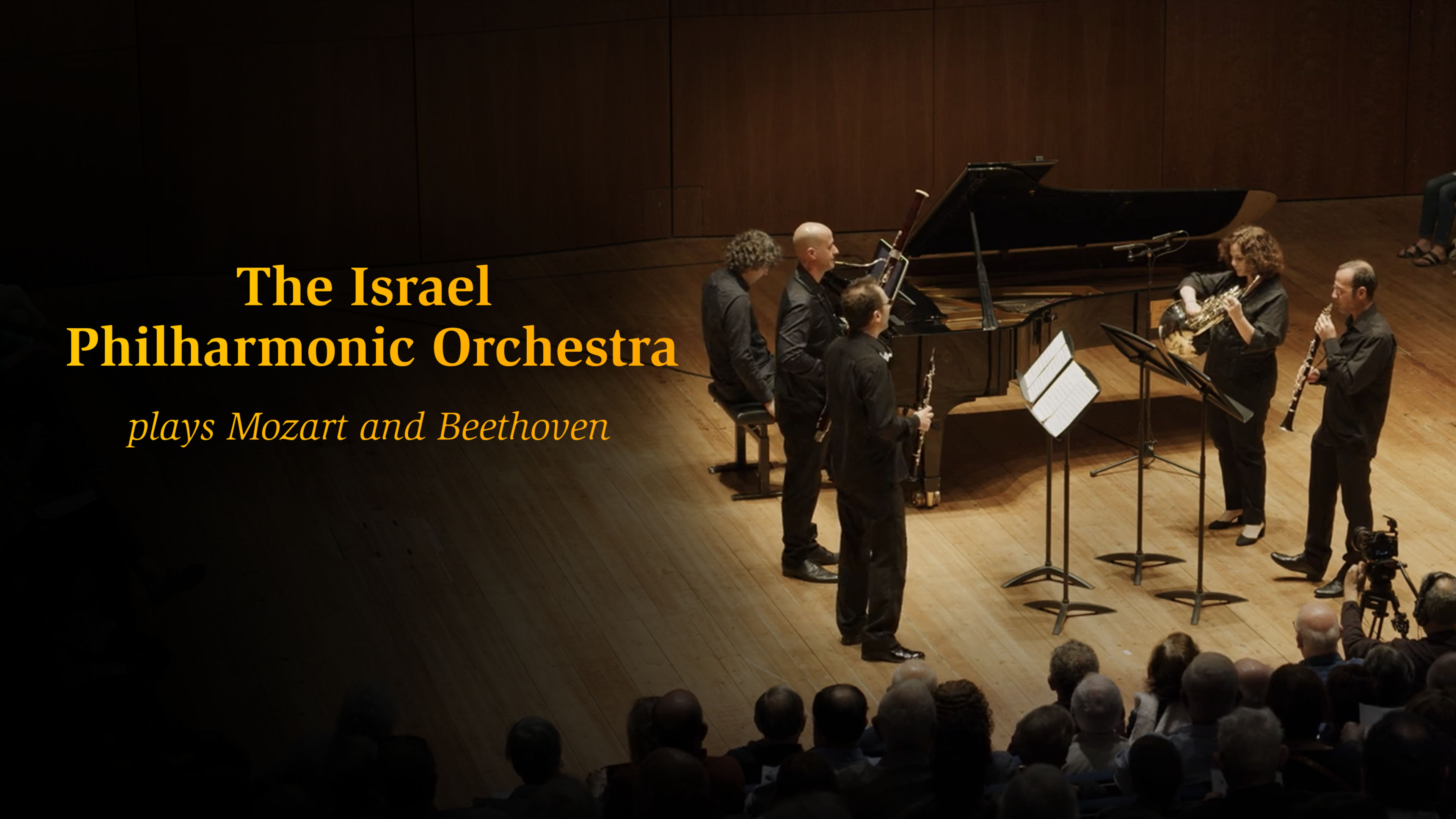 The Israel Philharmonic Orchestra plays Mozart, and Beethoven
