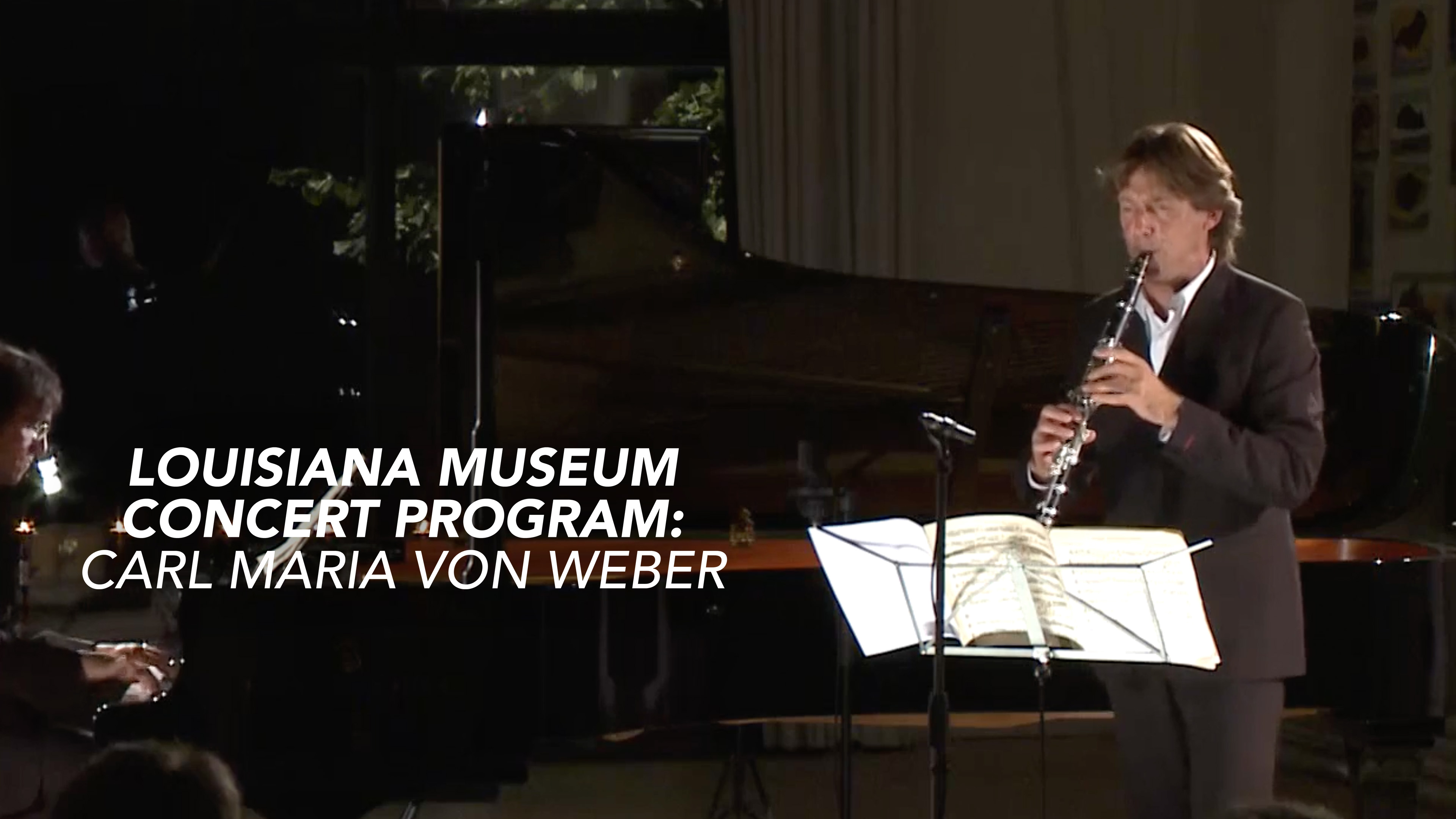 Louisiana Museum Concert Program: Carl Maria von Weber