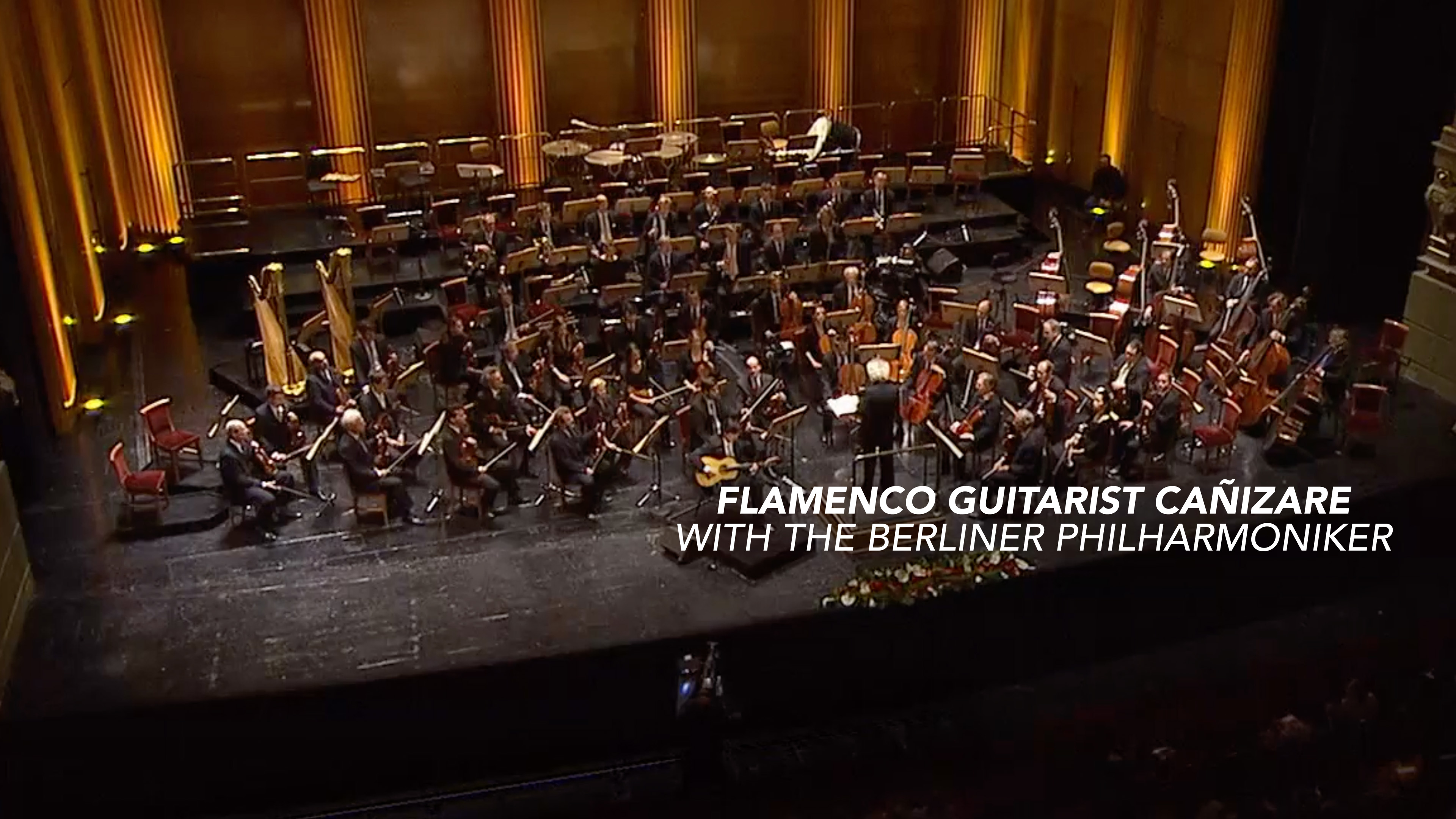 Flamenco Guitarist Canizare with The Berliner Philharmoniker