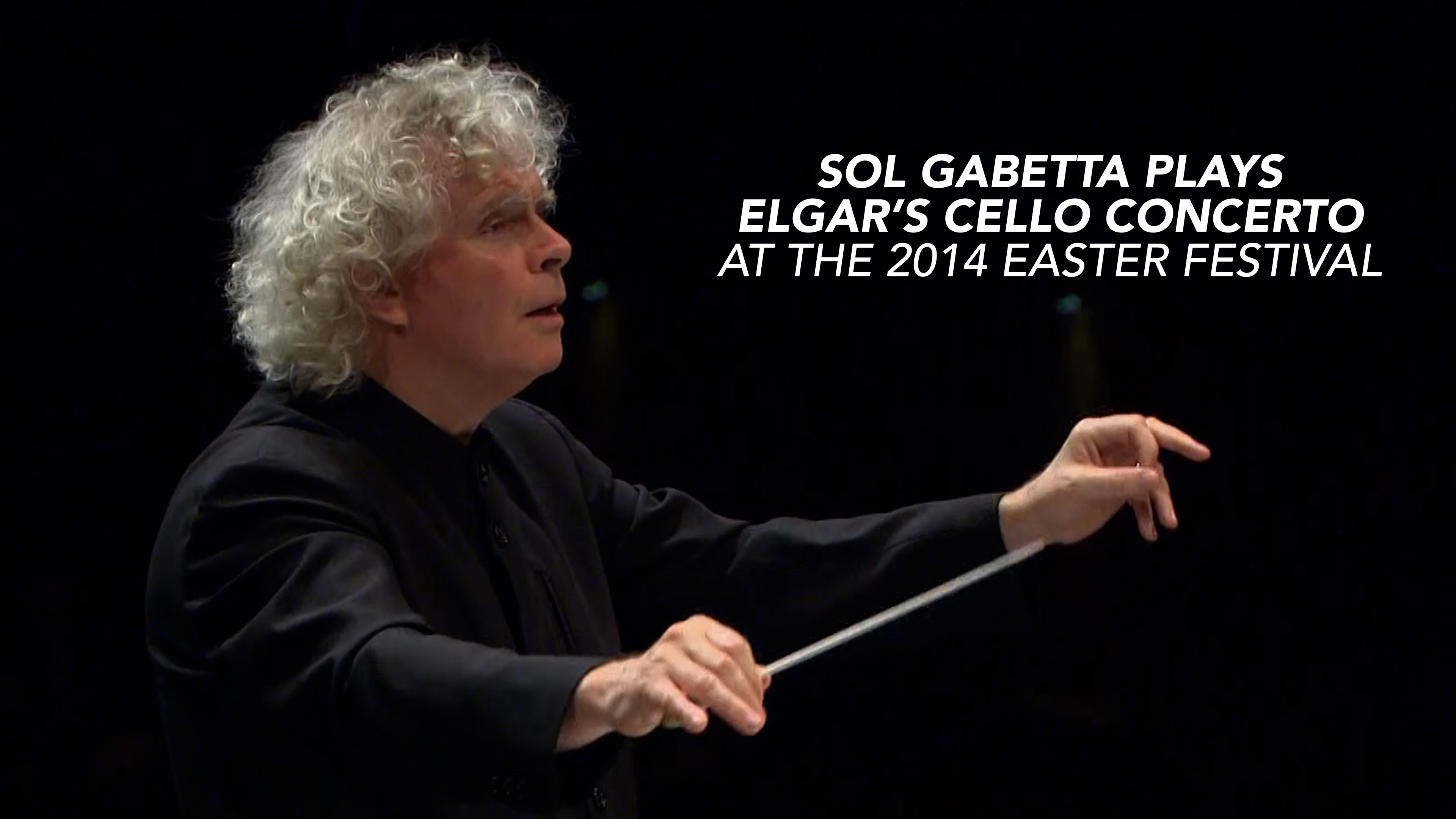 Sol Gabetta plays Elgar's Cello Concerto at the 2014 Easter Festival