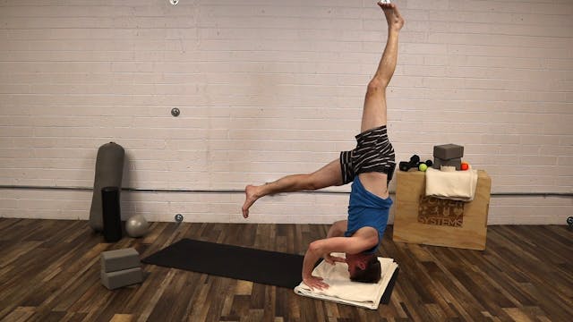 YOGA TUTORIAL - Peter - Head Stand (Sirsasana)