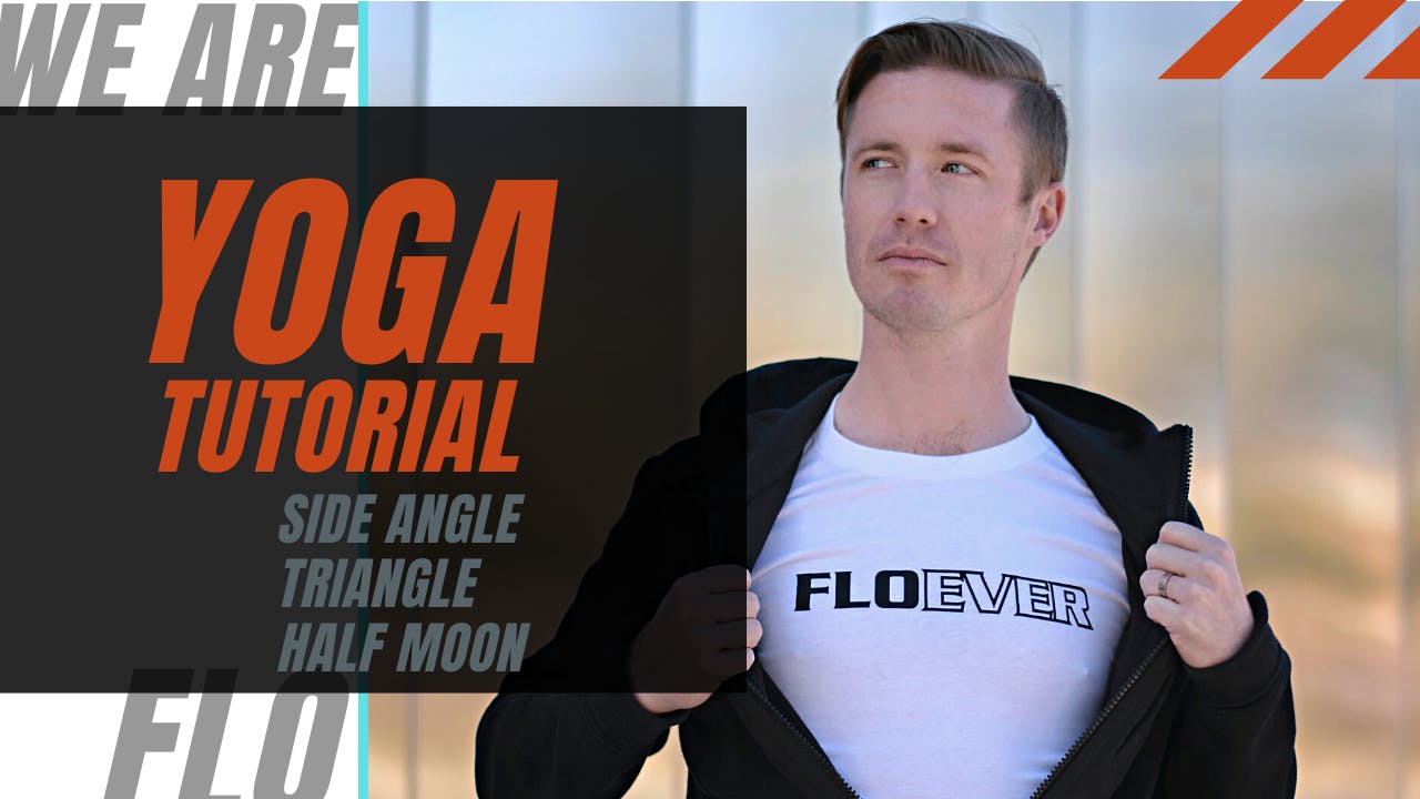 YOGA - Peter - Side Angle, Triangle, Half Moon