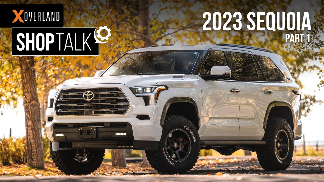 2023 Sequoia Suspension, Tires, and First Thoughts Shop Talk