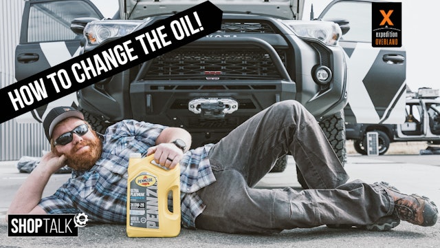 EP03: Changing the Oil in Our 2015 4Runner