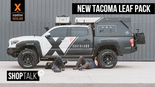 Changing a Tacoma Leaf Pack in a 2016...