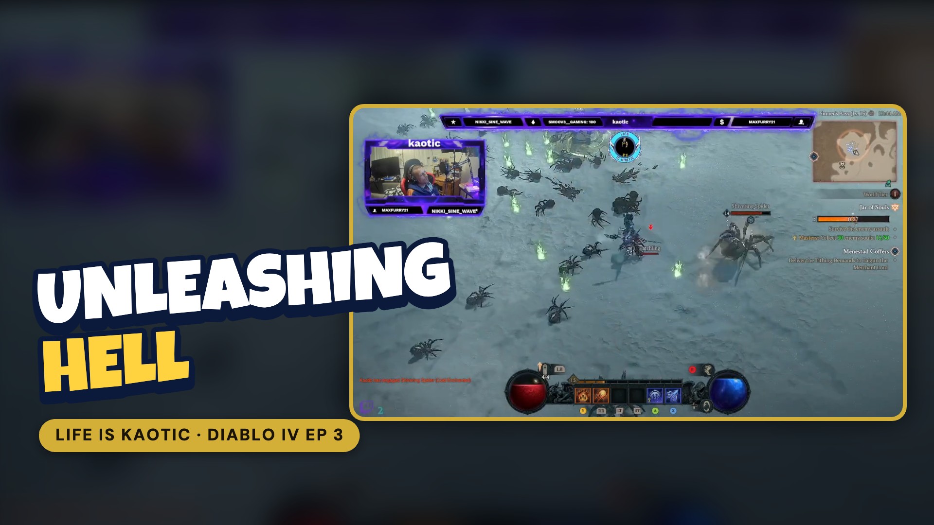 Let's Play Diablo IV, Episode 3: Unleashing Hell