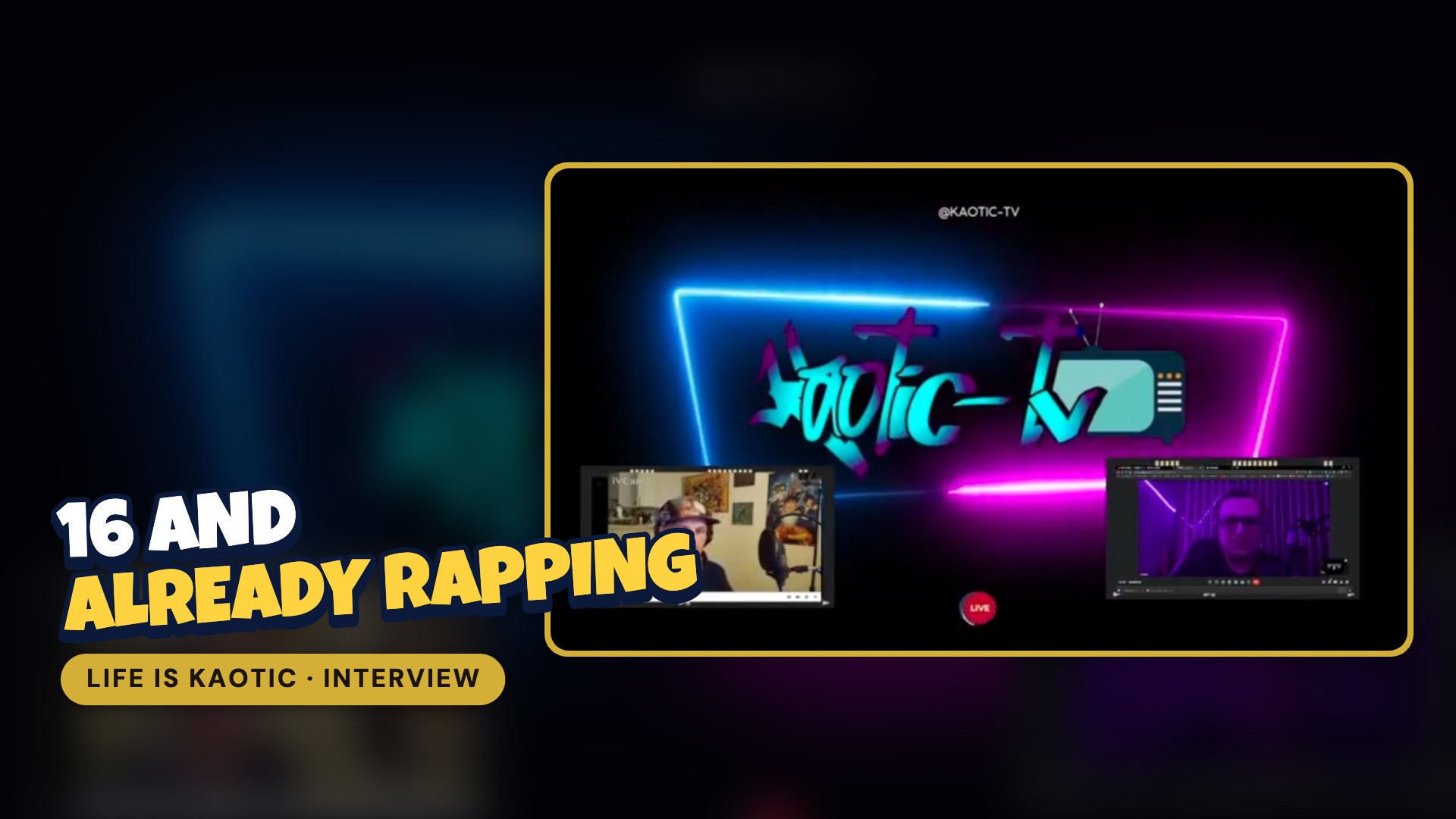 Interview with Young Rapper Hyperion