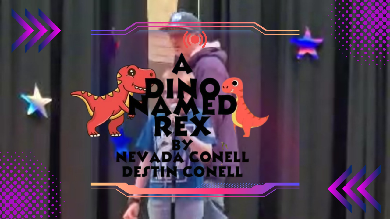 DOC Tha Kid - A Dino Named Rex(Live Performance)9 Years Old!