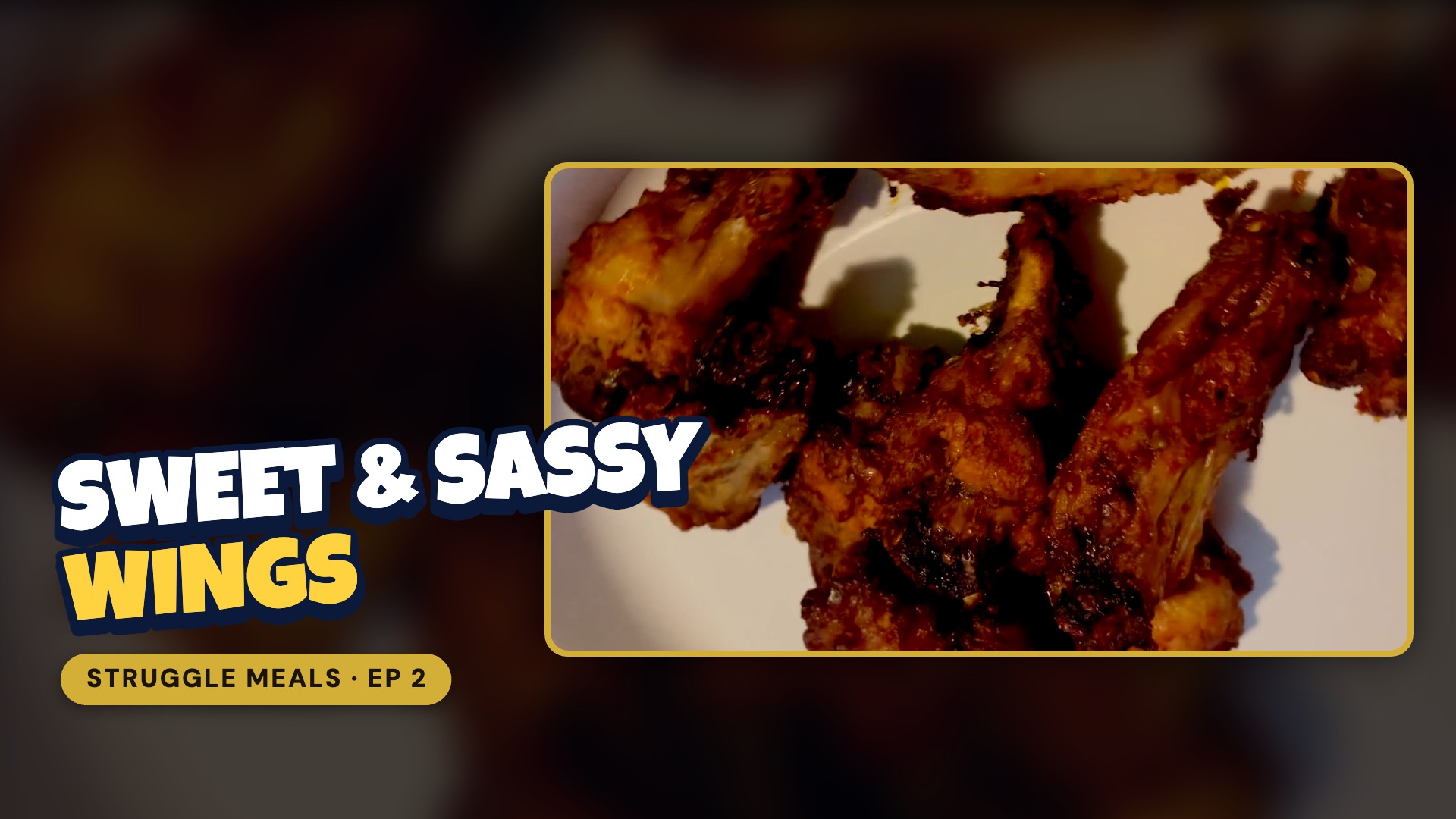 Sweet and Sassy Wings