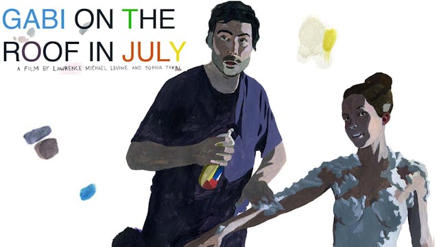 Gabi on the Roof in July