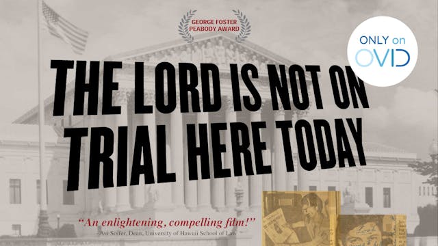 The Lord Is Not On Trial Here Today