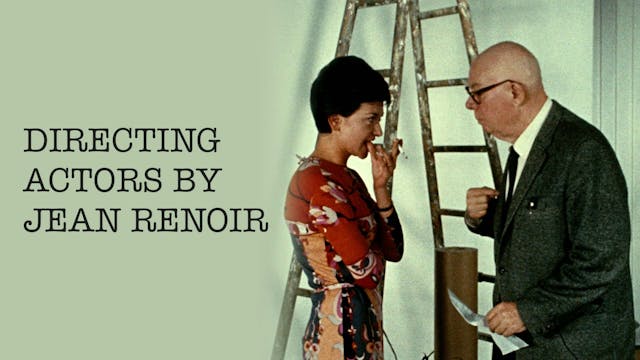 Directing Actors by Jean Renoir