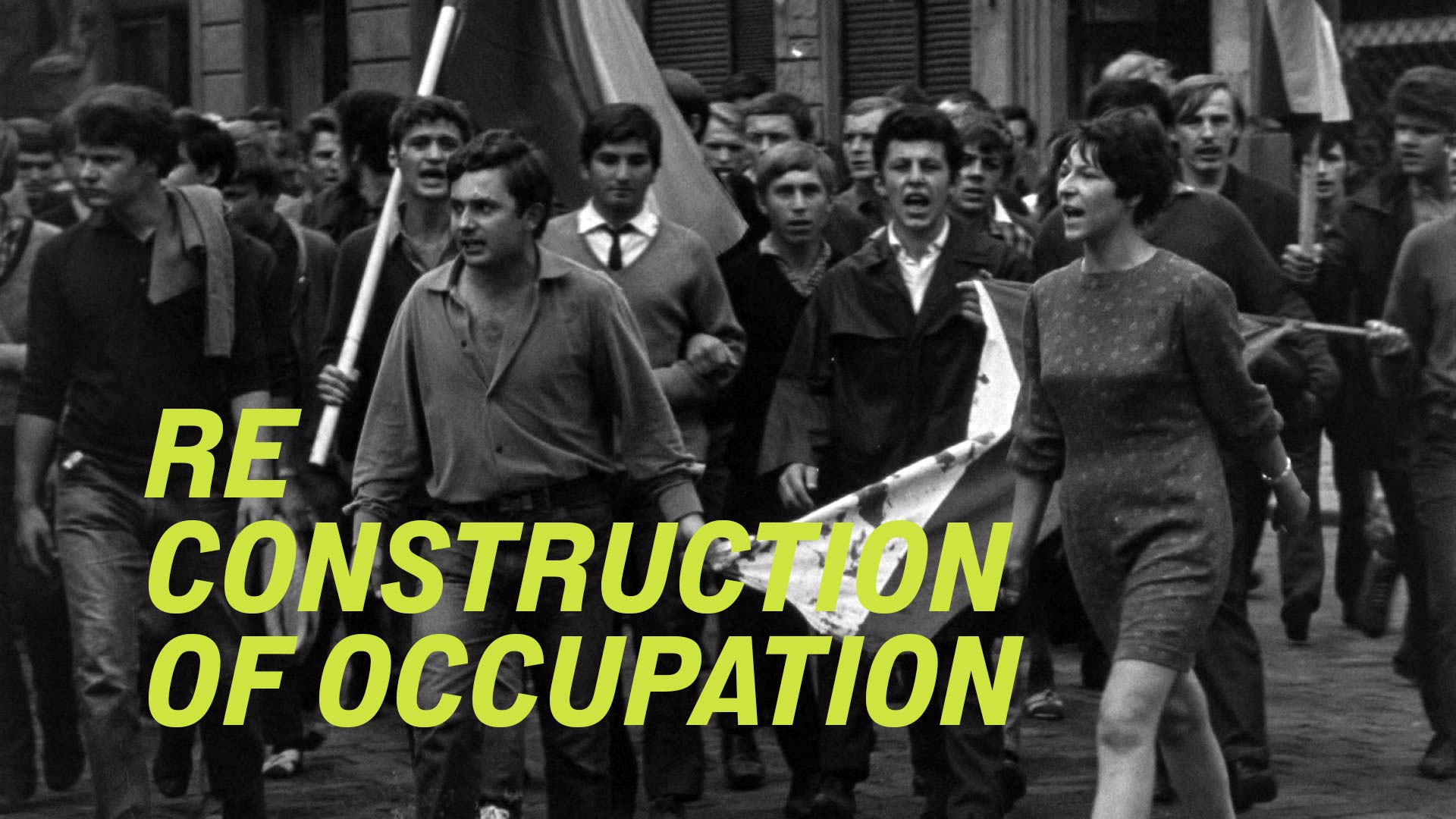 Reconstruction of Occupation