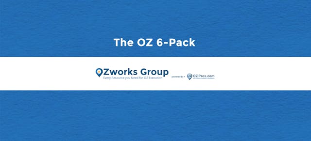 The OZ 6-Pack - Opportunity Zone Video Resources