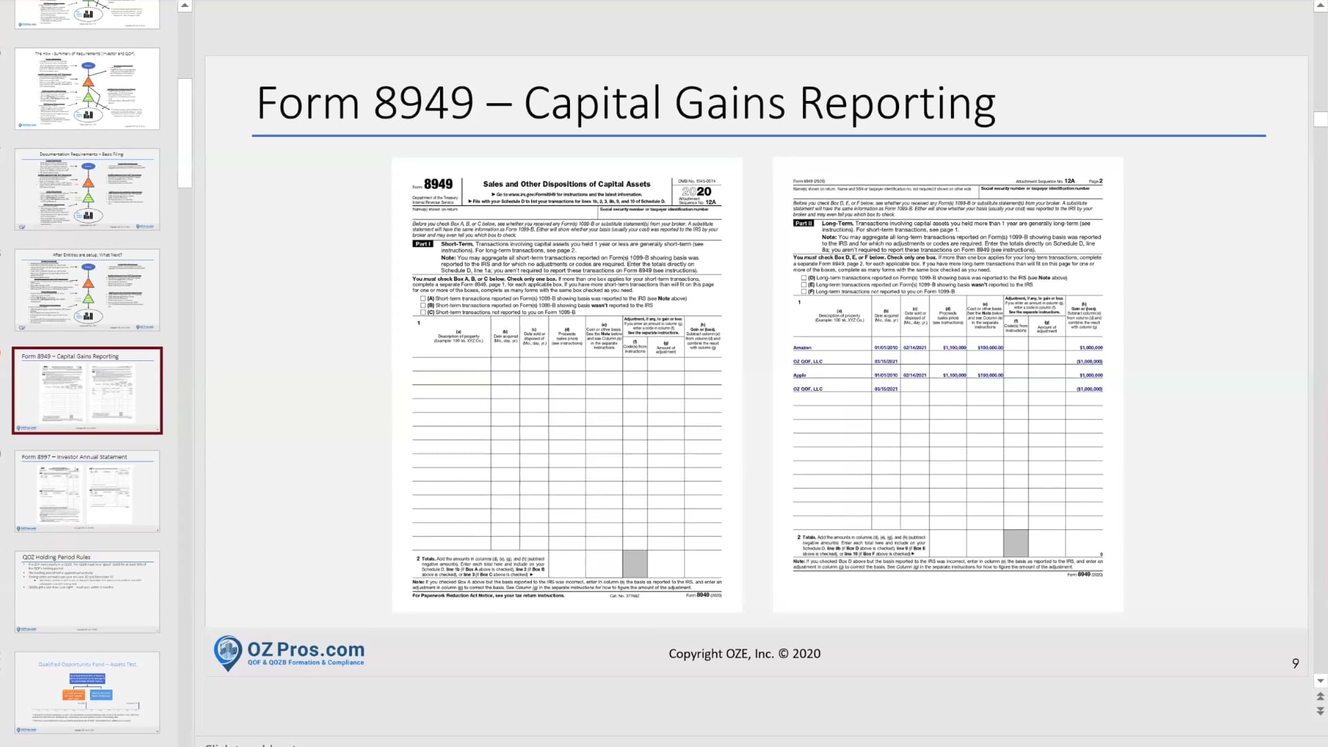 Episode 02 — OZ Paperwork and Compliance for CPAs
