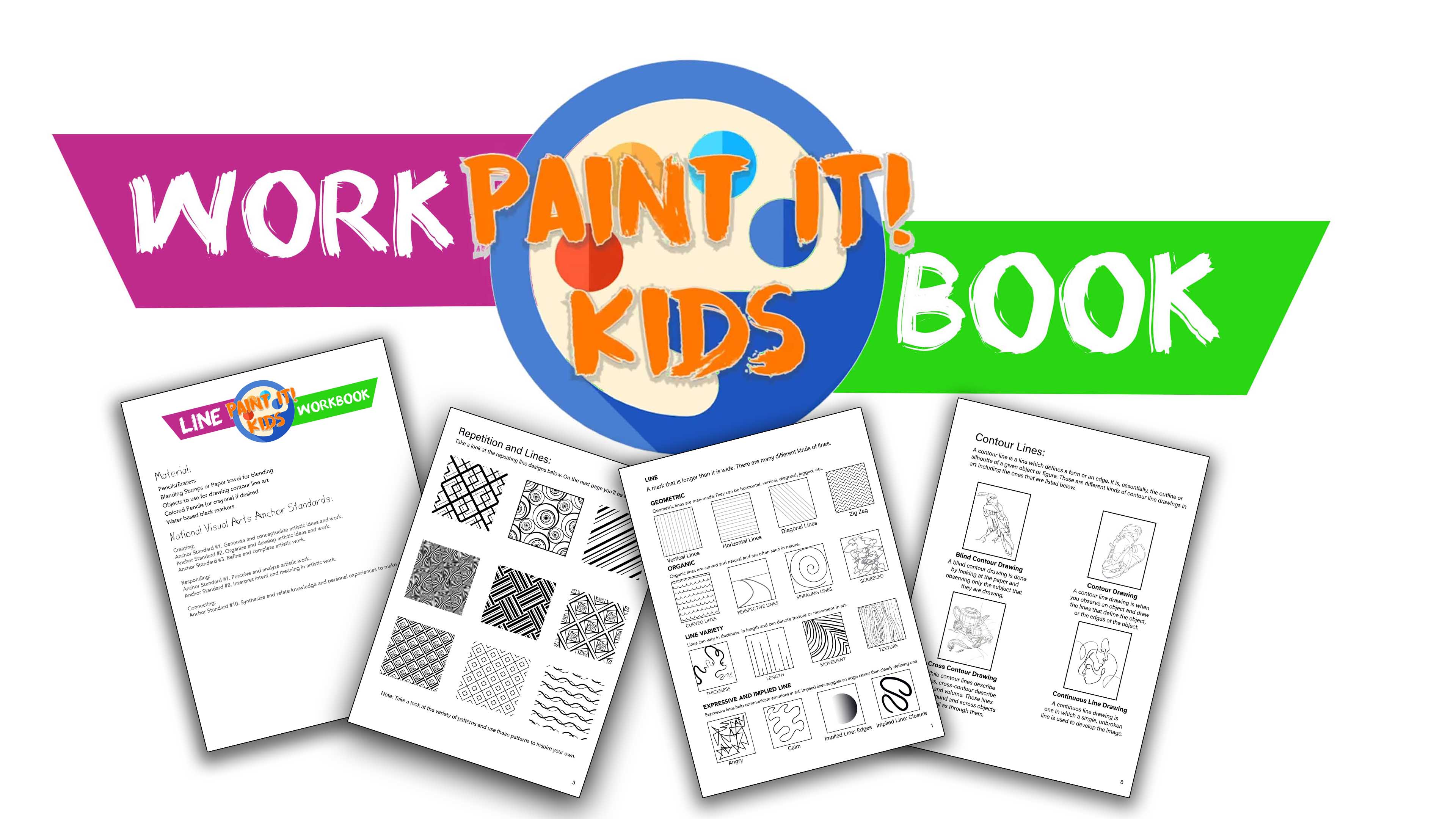 Paint it Kids Workbooks