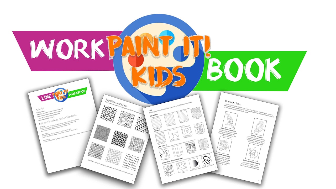 Paint it Kids Workbooks