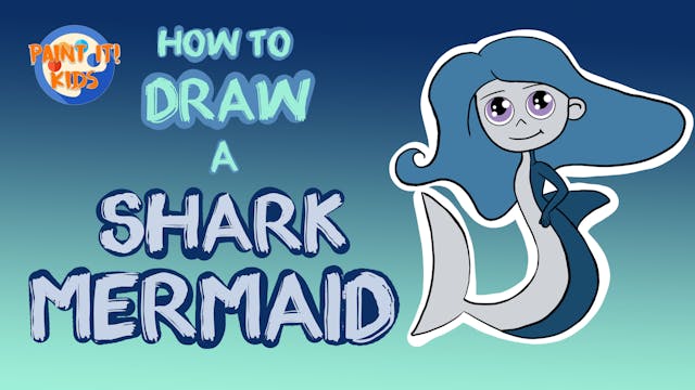 How to Draw A Shark Mermaid