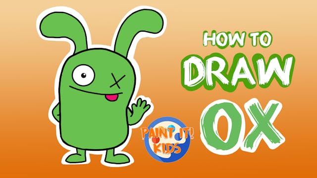 How to Draw Ox - Uglydolls Movie