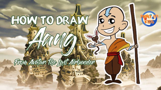 How to Draw Aang From Avatar: The Las...