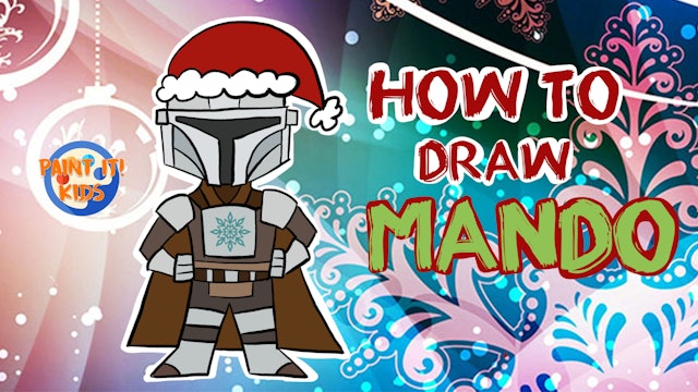 How to Draw Mando - Star Wars 