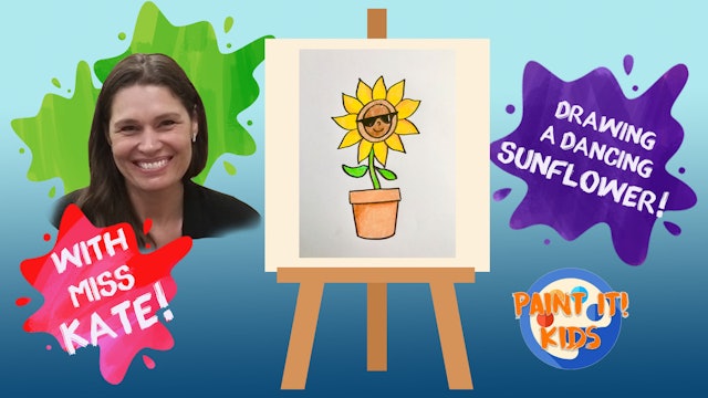  How to Draw a Dancing Sunflower