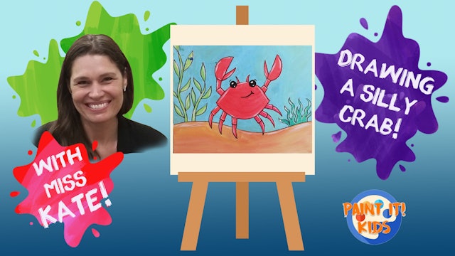 How to Draw a Silly Crab