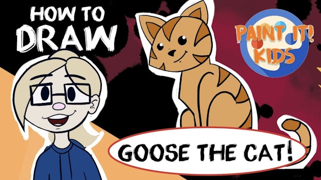 How to Draw Goose the Cat from Captain Marvel 