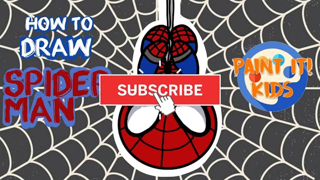 Drawing for kids - How to Draw Spiderman - Art for kids