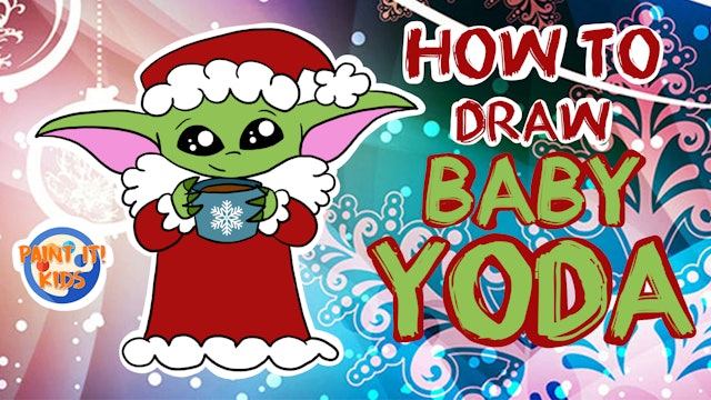  How to Draw a Holiday Baby Yoda