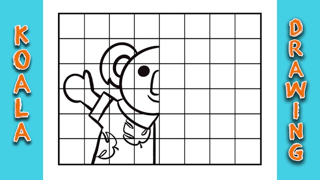 Koala Grid Drawing