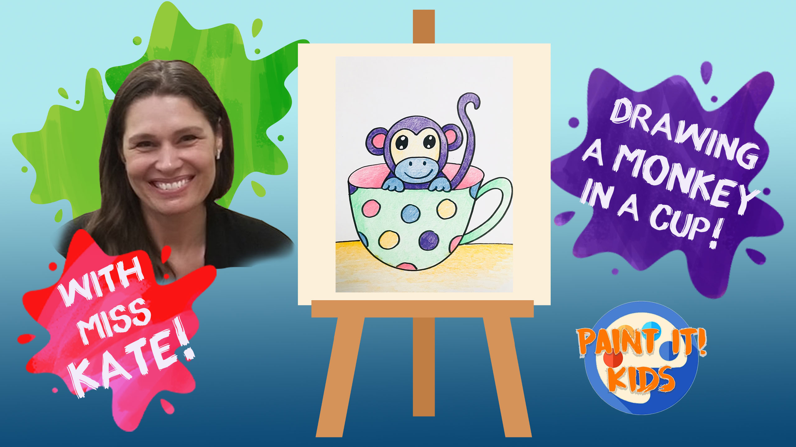  How to Draw a Monkey in a Cup 