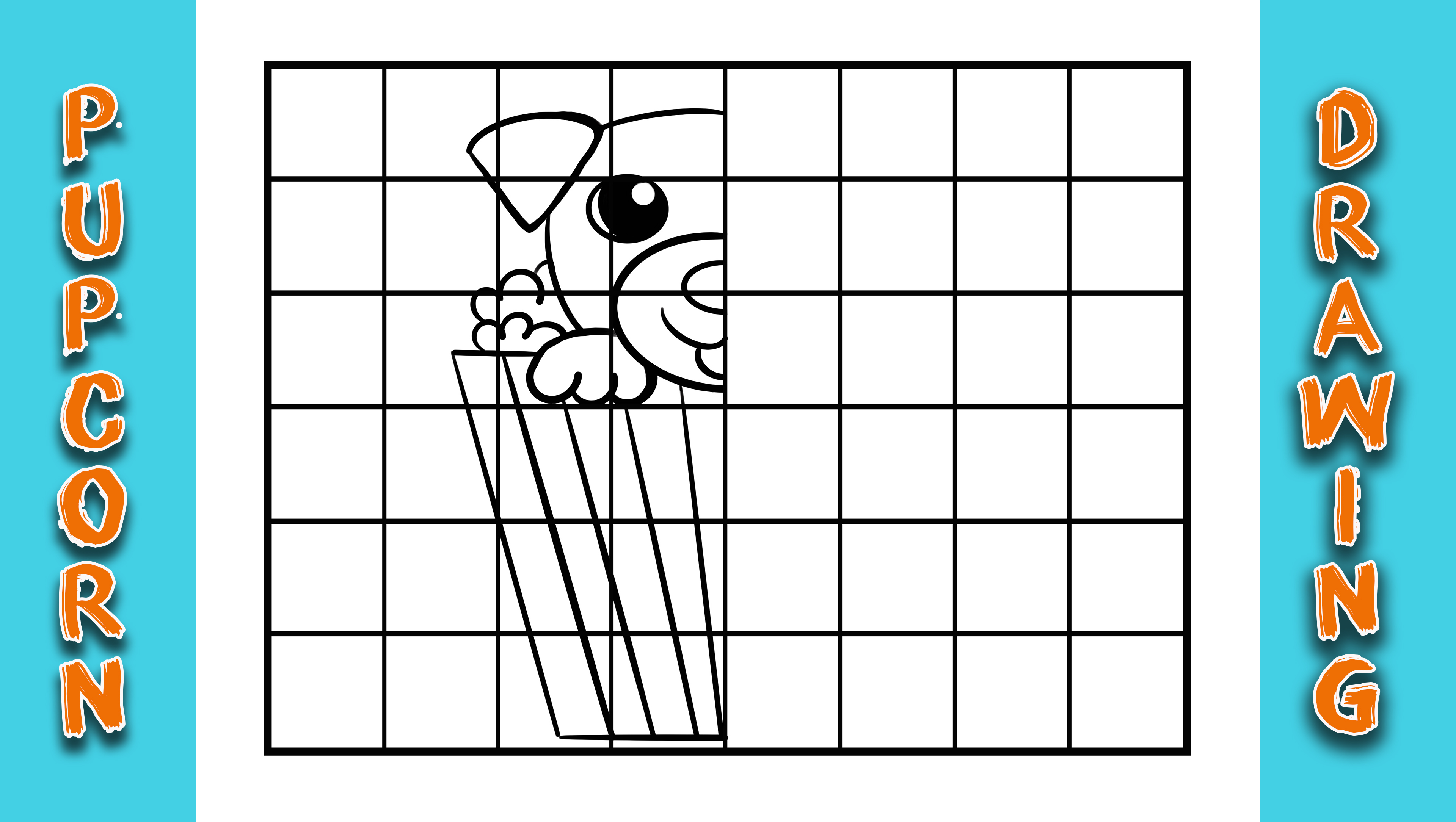 Pupcorn Grid Drawing