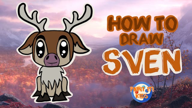 How to Draw Sven- Frozen 2