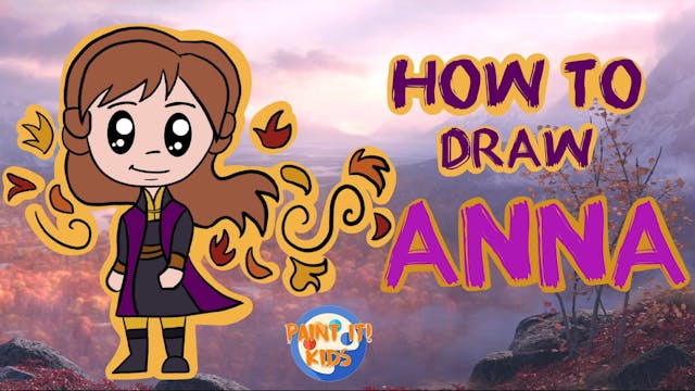 How to Draw Anna - Frozen 2