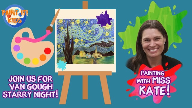 Starry Night Painting Videos