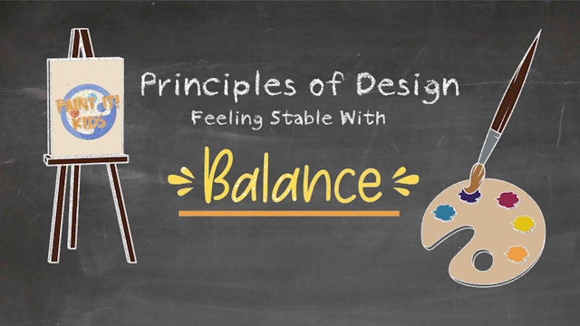 Principles of Design- Balance-Virtual Art Education-Getting Back to the Basics