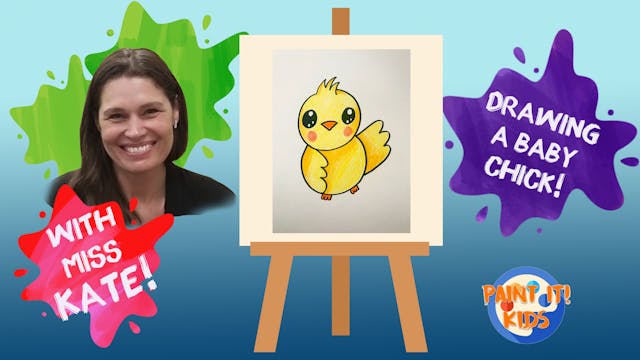 How to Draw a Baby Chick