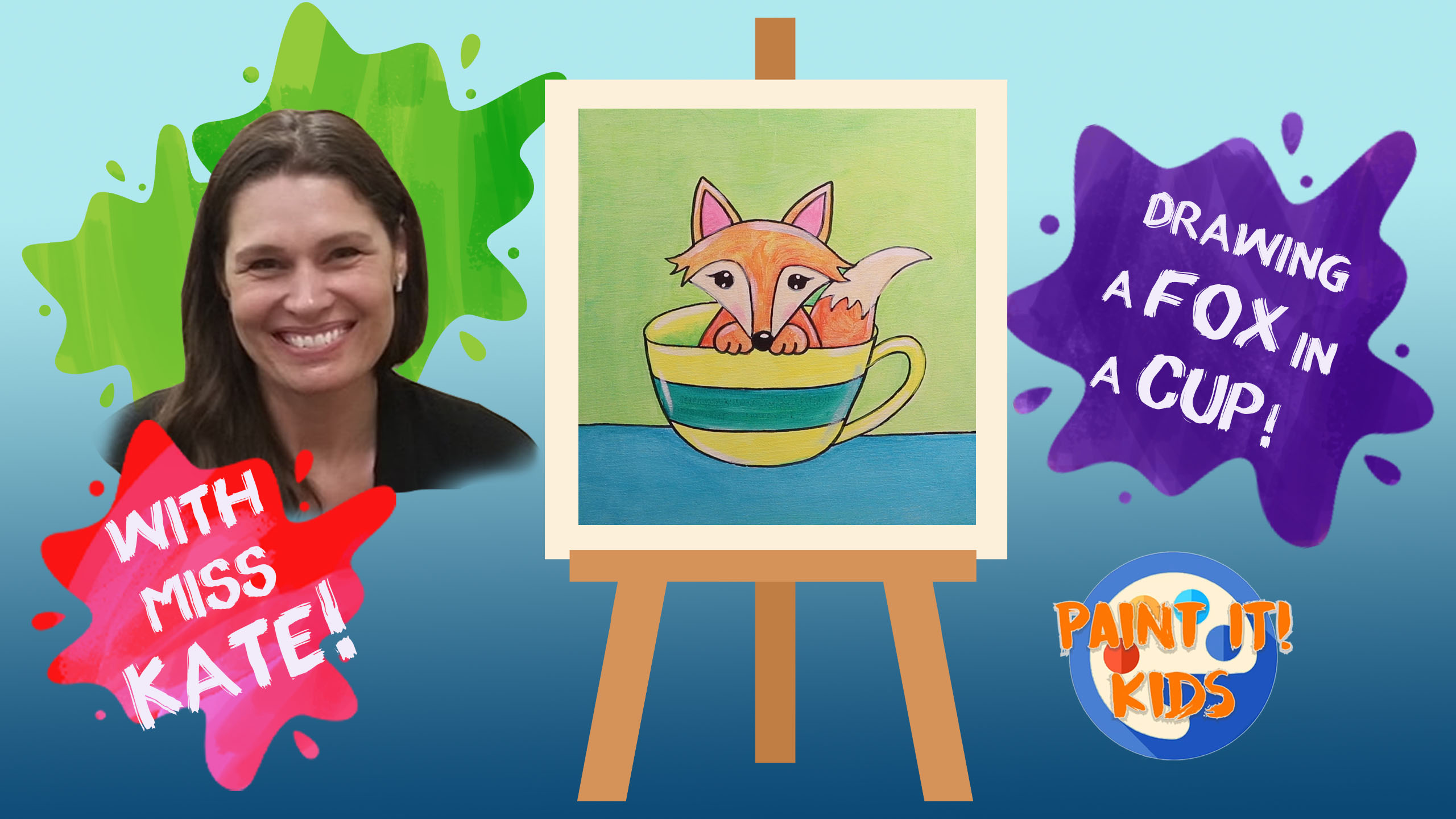  How to Draw a Fox in a Cup