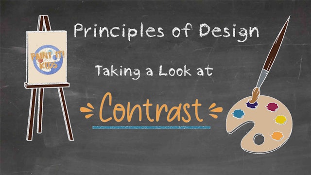 Principles of Design-Contrast-Virtual Art Education-Getting Back to the Basics