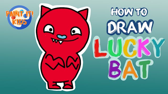 How to Draw Lucky Bat - Uglydollls movie
