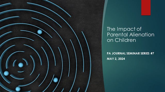 Seminar 7: Impact of PA on Children