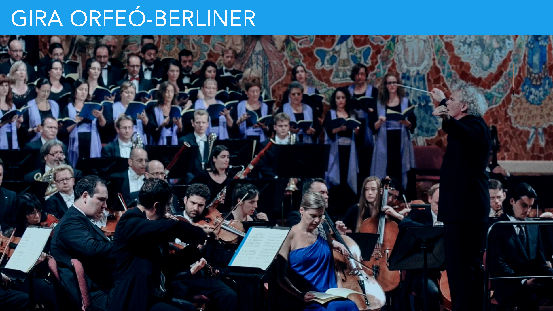 L'Orfeó Català, de gira amb una de les millors orquestres del món