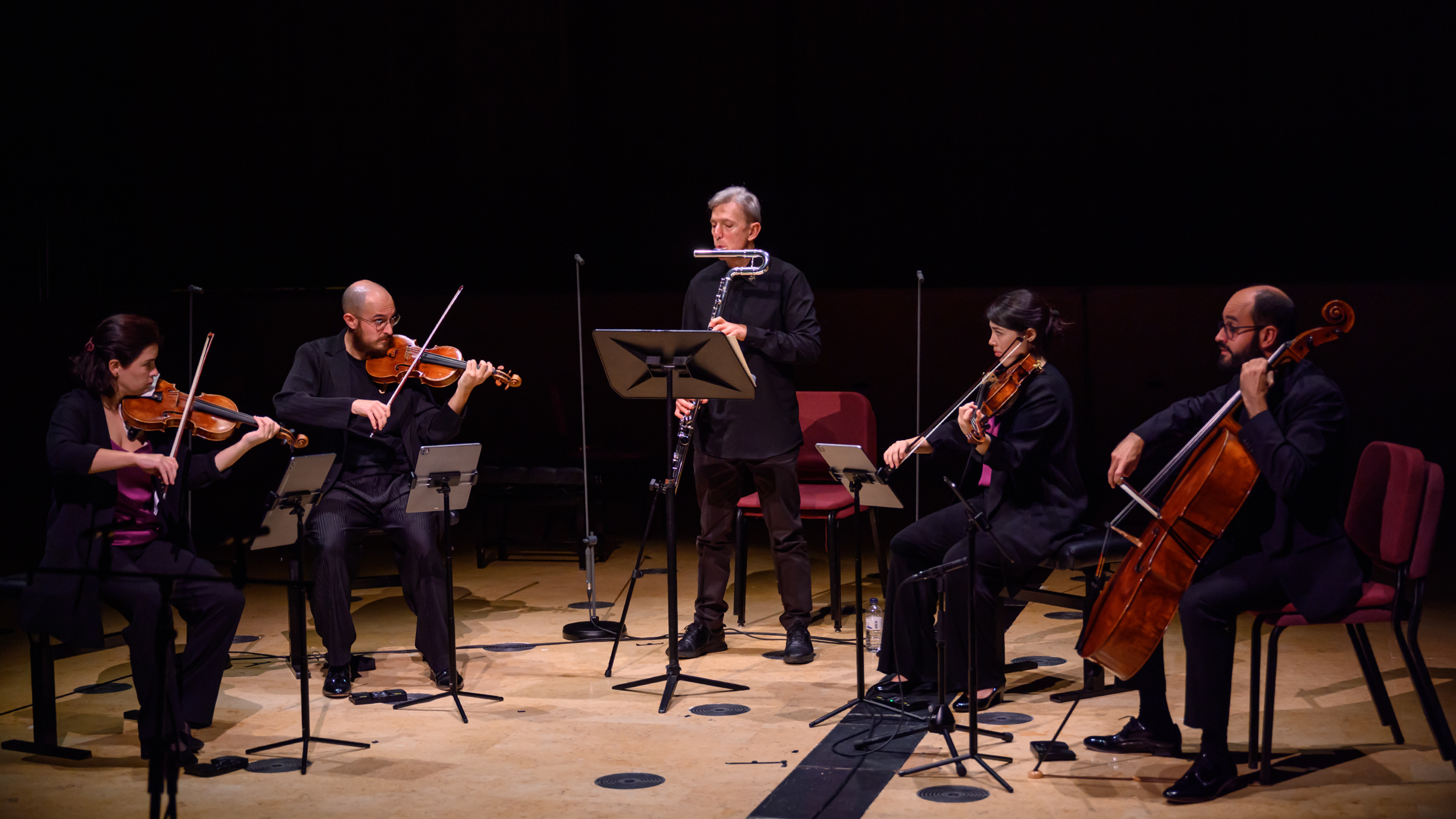 Cosmos Quartet & Alejandro Escuer: Ortiz, Beach i Schubert