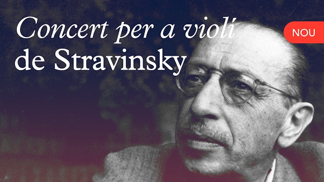 Concert per a violí de Stravinsky