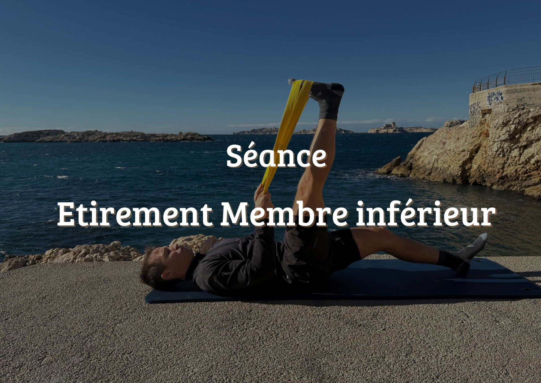 Etirement membre inférieur ( adducteur , quadriceps, mollet , ischio fessier ..)