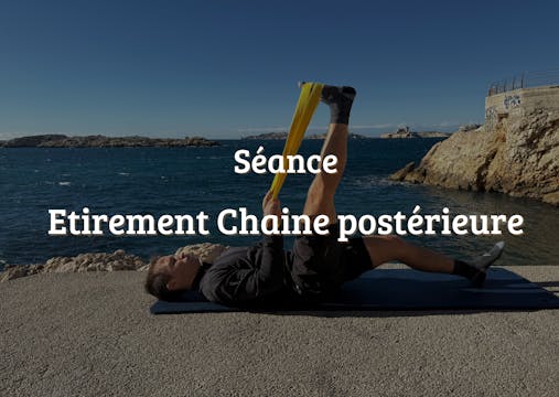 Etirement chaine post ( fessier molle...