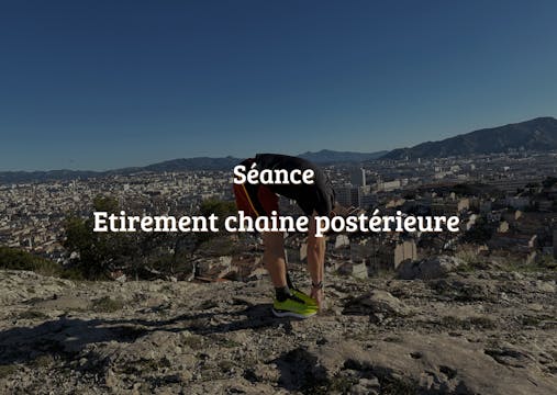 Etirement chaine postérieure  (Fessie...